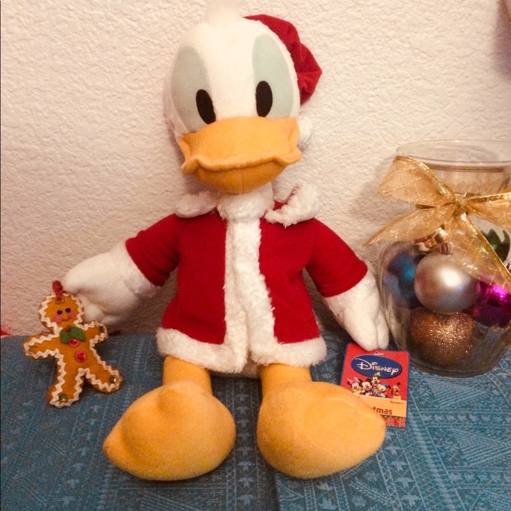 Disney’s Donald Duck in Santa Suit